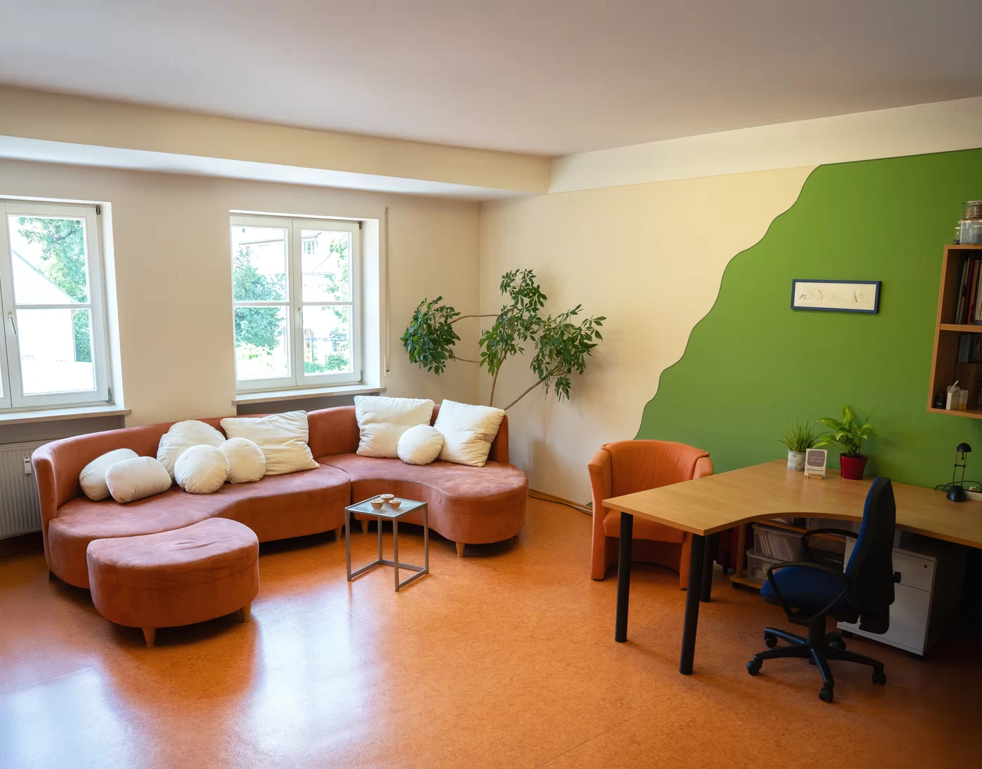 Blick in den Beratungsraum